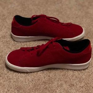 Red Nike never worn shoes